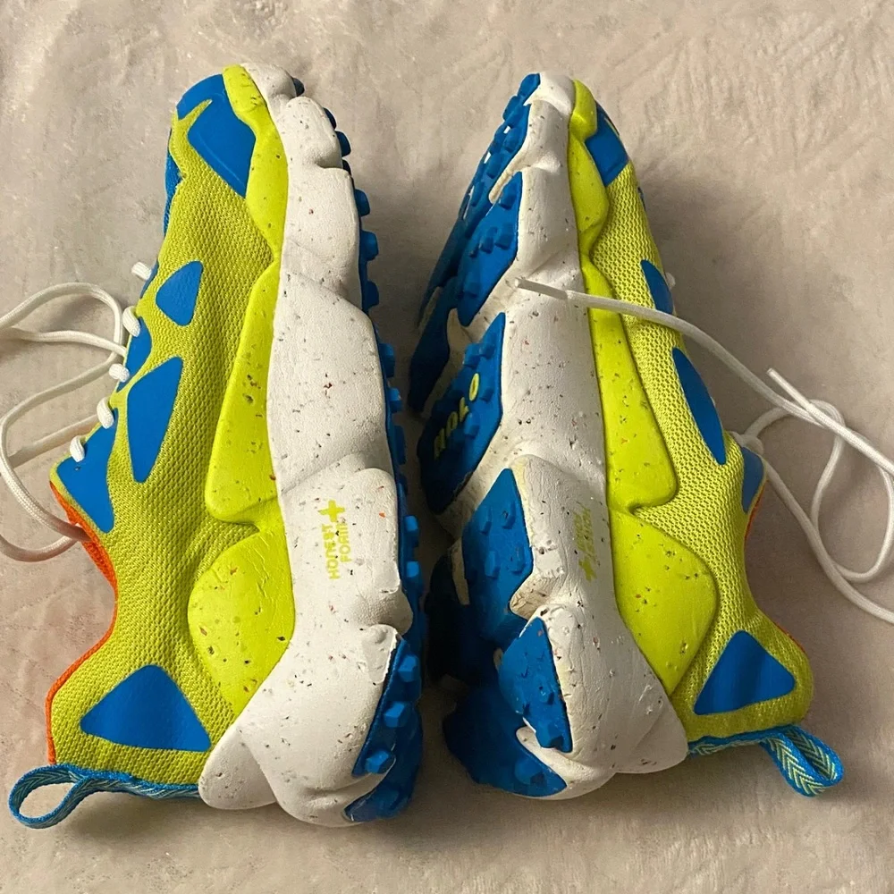 HOLO Women's Sneakers - Blue, Yellow, and Orange